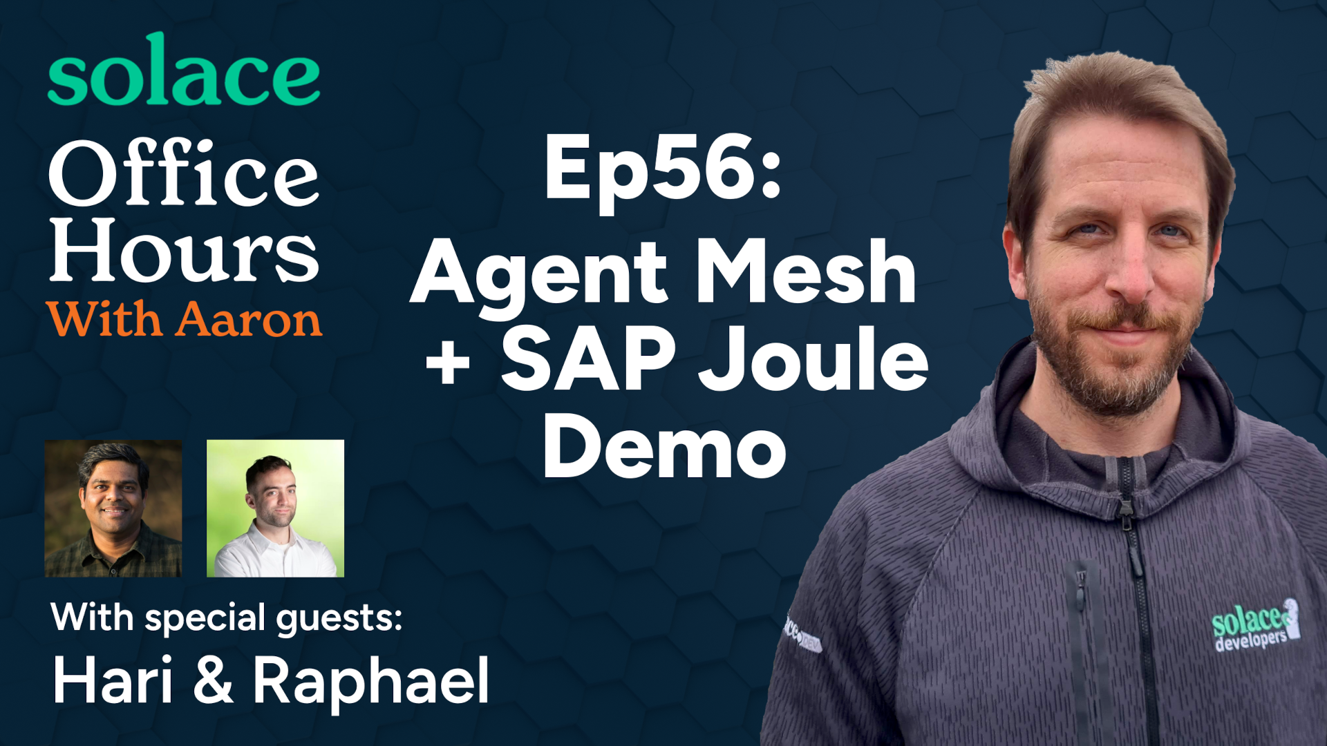 Solace Office Hours - "Jan" 2026 - Agent Mesh + SAP